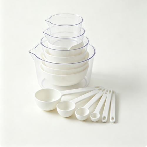 Whiska Stainless Steel Measuring Cups and Spoons Set